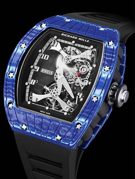 Review Replica Richard Mille RM 014 TOURBILLON JAPAN BLUE Watch - Click Image to Close